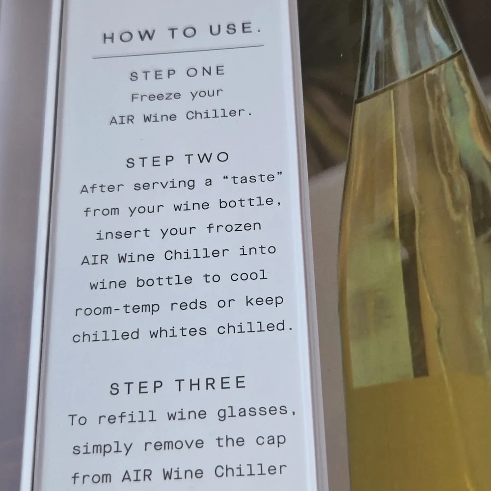 Corkcicle freezable bottle